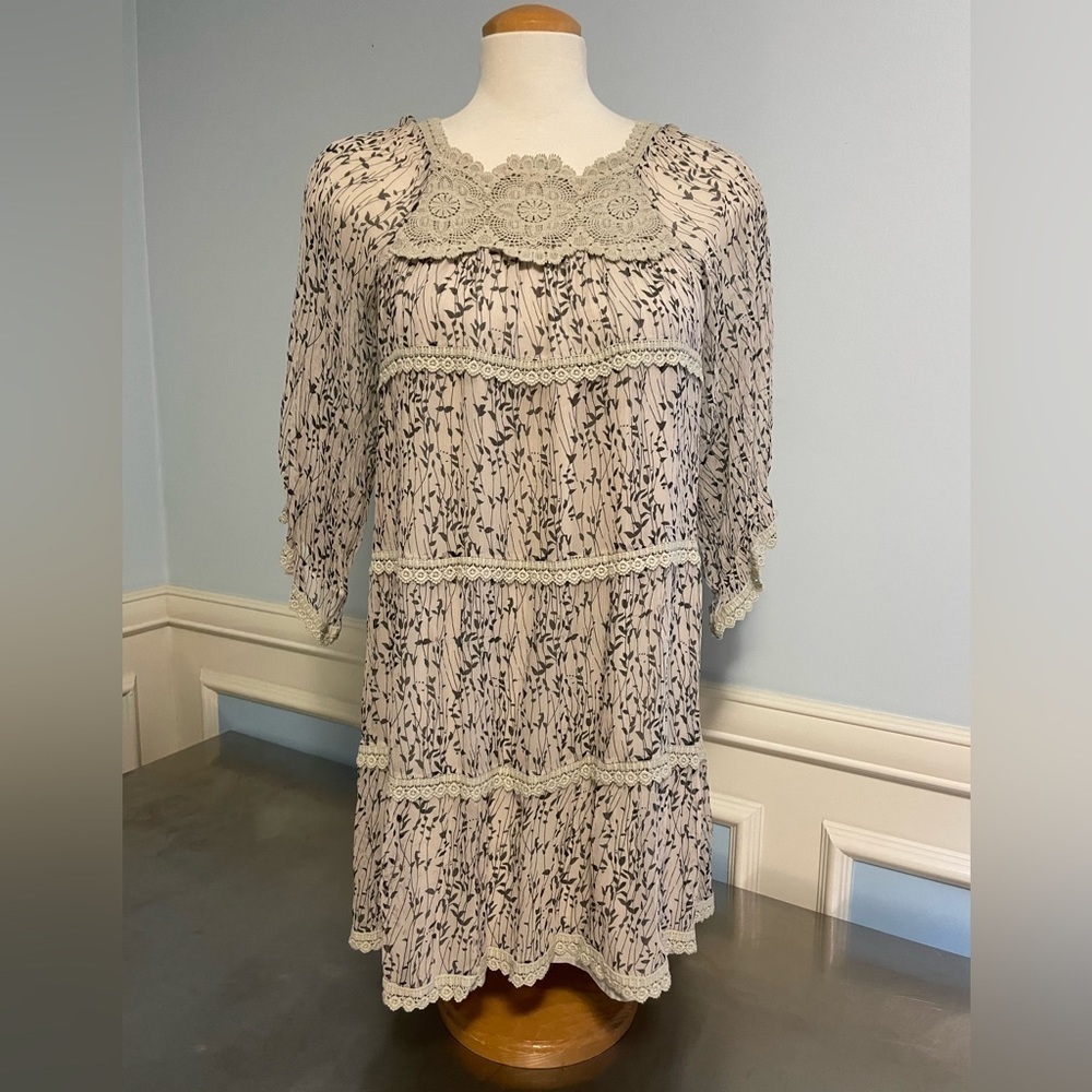 Darling - silk Boho vintage dress tunic